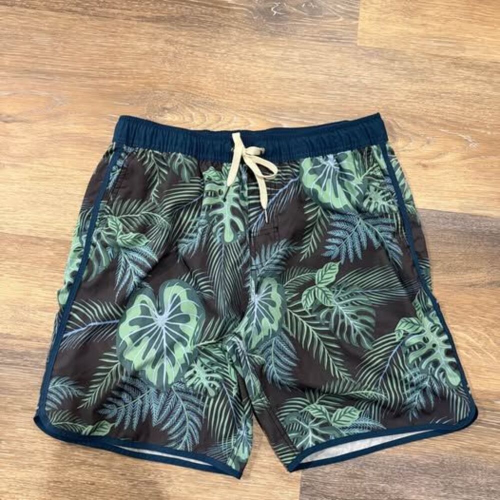 Fair Harbor L Men's Tropical Print Swim Trunks